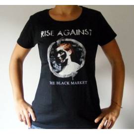 Tricou Girlie RISE AGAINST - The Black Market