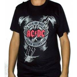 Tricou AC/DC - Rock or Bust - Studio Recordings