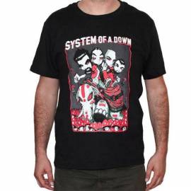 Tricou SYSTEM OF A DOWN - Caricatura