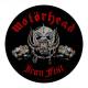 Backpatch MOTORHEAD - Iron Fist