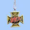Medalion rock SLAYER - Logo - culoare bronz
