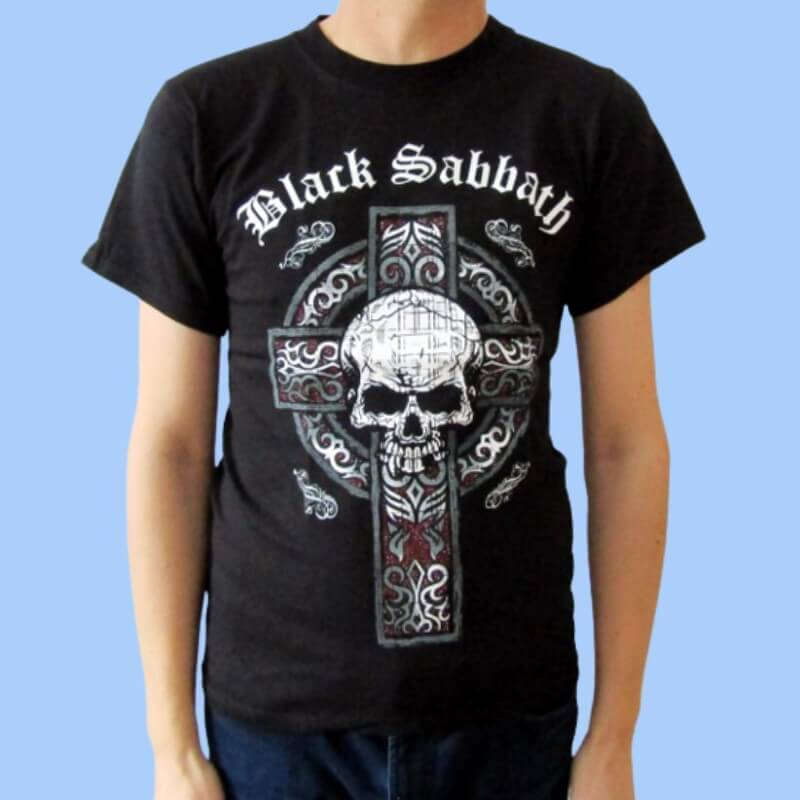 Tricou BLACK SABBATH - Skull Cross