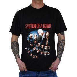 Tricou SYSTEM OF A DOWN - Band - Color